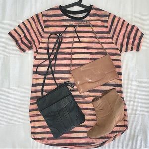 $10 w/ Bundle - Asos Multicolored/Striped T-Shirt